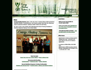 energyhealingsystems.com screenshot