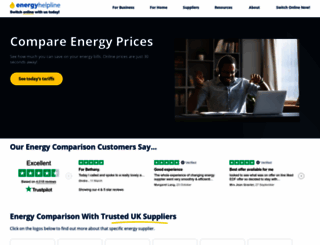 energyhelpline.com screenshot