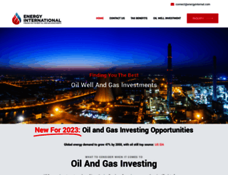 energyinternat.com screenshot