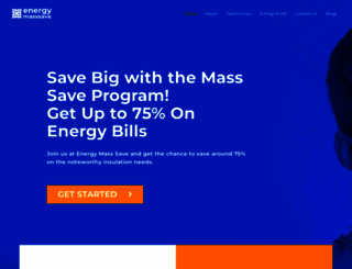energymasssave.com screenshot