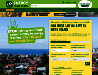 energymatters.com.au screenshot