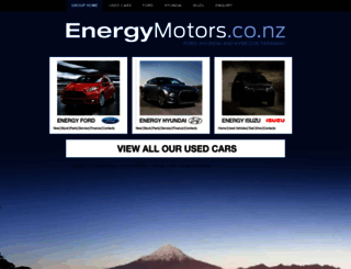 energymotors.co.nz screenshot