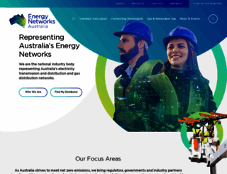 energynetworks.com.au screenshot