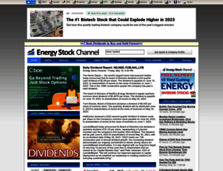 energystockchannel.com screenshot