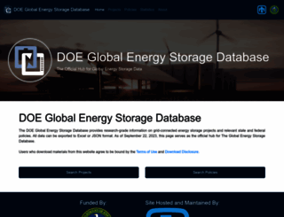 energystorageexchange.org screenshot