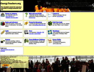 energyteachers.org screenshot
