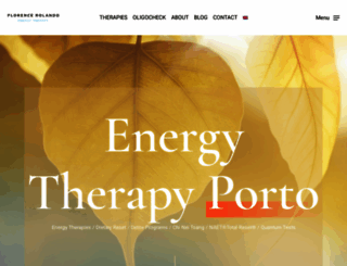energytherapy.pt screenshot