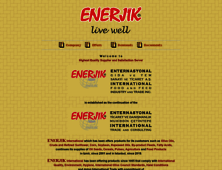 enerjikoil.com screenshot