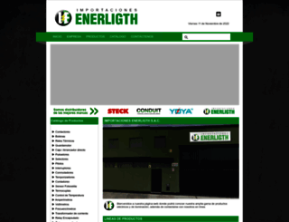 enerligth.com.pe screenshot