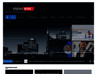 enewswire.co.uk screenshot