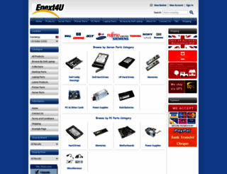 enext.co.uk screenshot