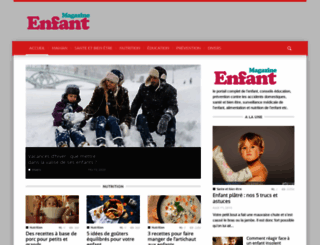 enfant-magazine.fr screenshot