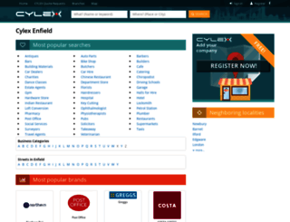 enfield.cylex-uk.co.uk screenshot
