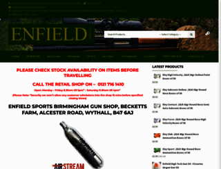 enfieldsports.com screenshot