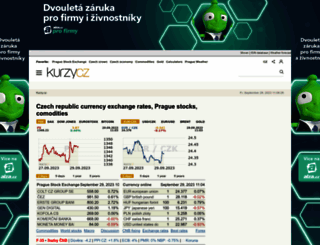 eng.kurzy.cz screenshot