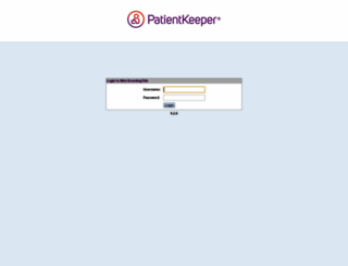 eng02-000.patientkeeper.com screenshot