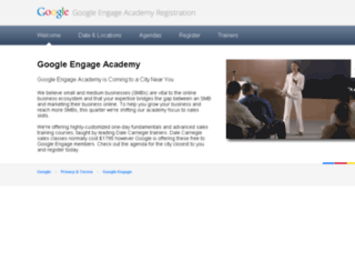 engage-academy.appspot.com screenshot