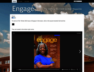 engage.ggc.edu screenshot