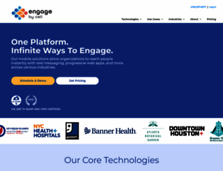 engagebycell.com screenshot