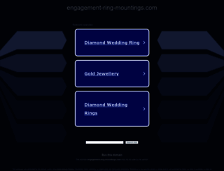 engagement-ring-mountings.com screenshot