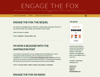 engagethefox.wordpress.com screenshot