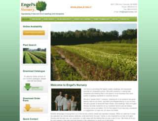 engelsnursery.com screenshot