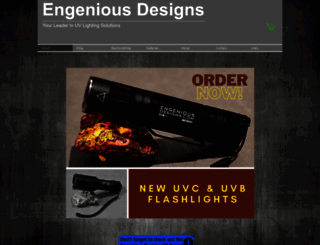 engeniousdesigns.com screenshot