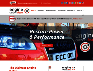 enginecarbonclean.com screenshot