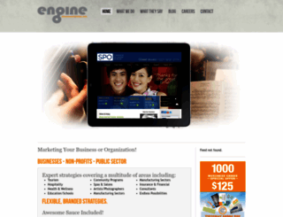 enginecommunications.com screenshot