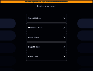 enginecrazy.com screenshot