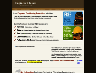 engineerclasses.com screenshot