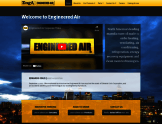 engineeredair.com screenshot