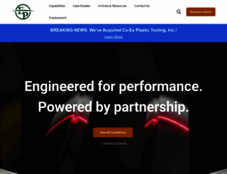 engineeredprofiles.com screenshot