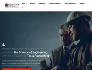 engineeredtaxservices.com screenshot