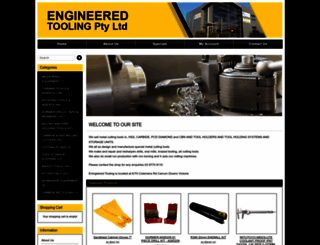 engineeredtooling.com.au screenshot