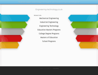 engineering-technology.co.uk screenshot