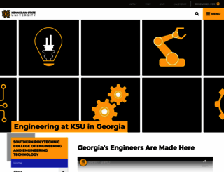 engineering.kennesaw.edu screenshot