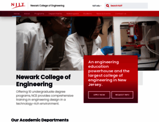 engineering.njit.edu screenshot
