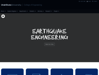 engineering.usu.edu screenshot