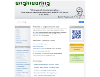 engineering108.com screenshot