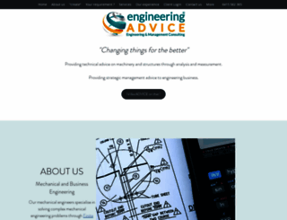 engineeringadvice.com.au screenshot