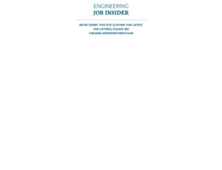 engineeringjobinsider.com screenshot