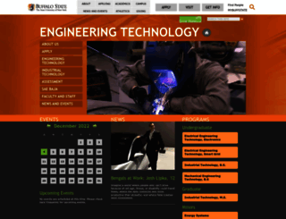 engineeringtechnology.buffalostate.edu screenshot