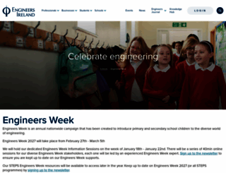 engineersweek.ie screenshot
