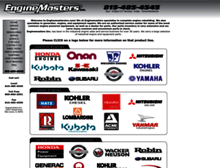 enginemastersinc.com screenshot