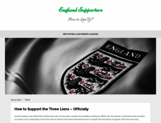 england-supporters.com screenshot