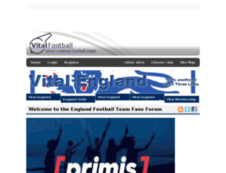 england.vitalfootball.co.uk screenshot