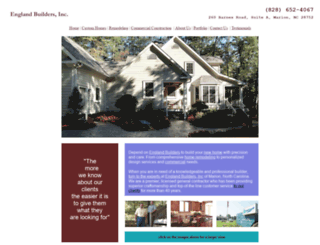 englandbuilders.com screenshot