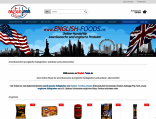 english-foods.de screenshot