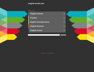 english-portal.com screenshot